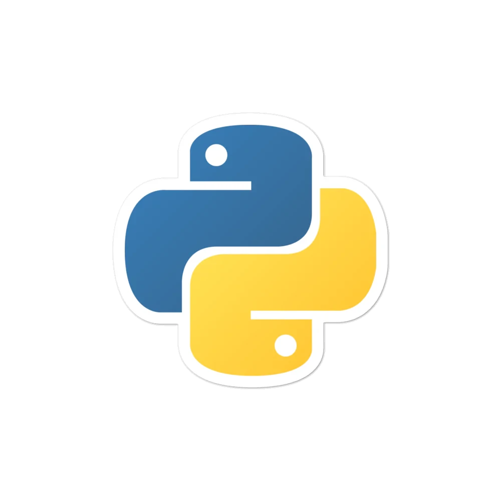 Python Programming Sticker