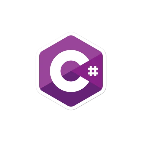 C# Programming Sticker